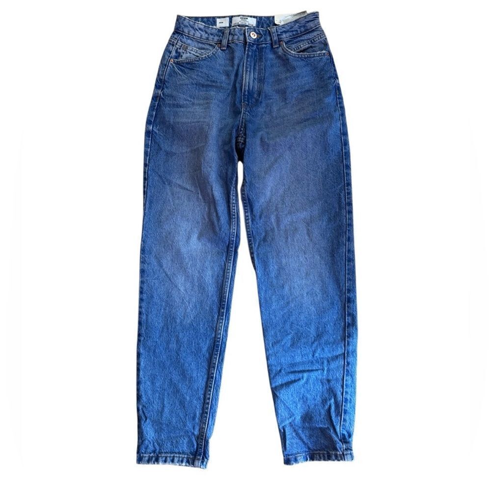 Nwt Bershka Mom Denim Jeans Size 4 — image 2 of 6